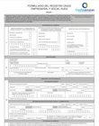 Formulario diligenciado del registro único empresarial y social RUES